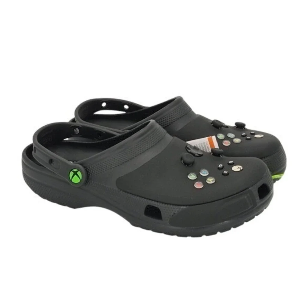 Crocs Xbox Classic Clogs Men's Size 11 Shoes Unisex Black Limited Edition NWT